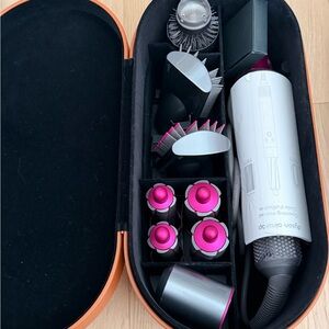Dyson air wrap complete set with 8 attachments